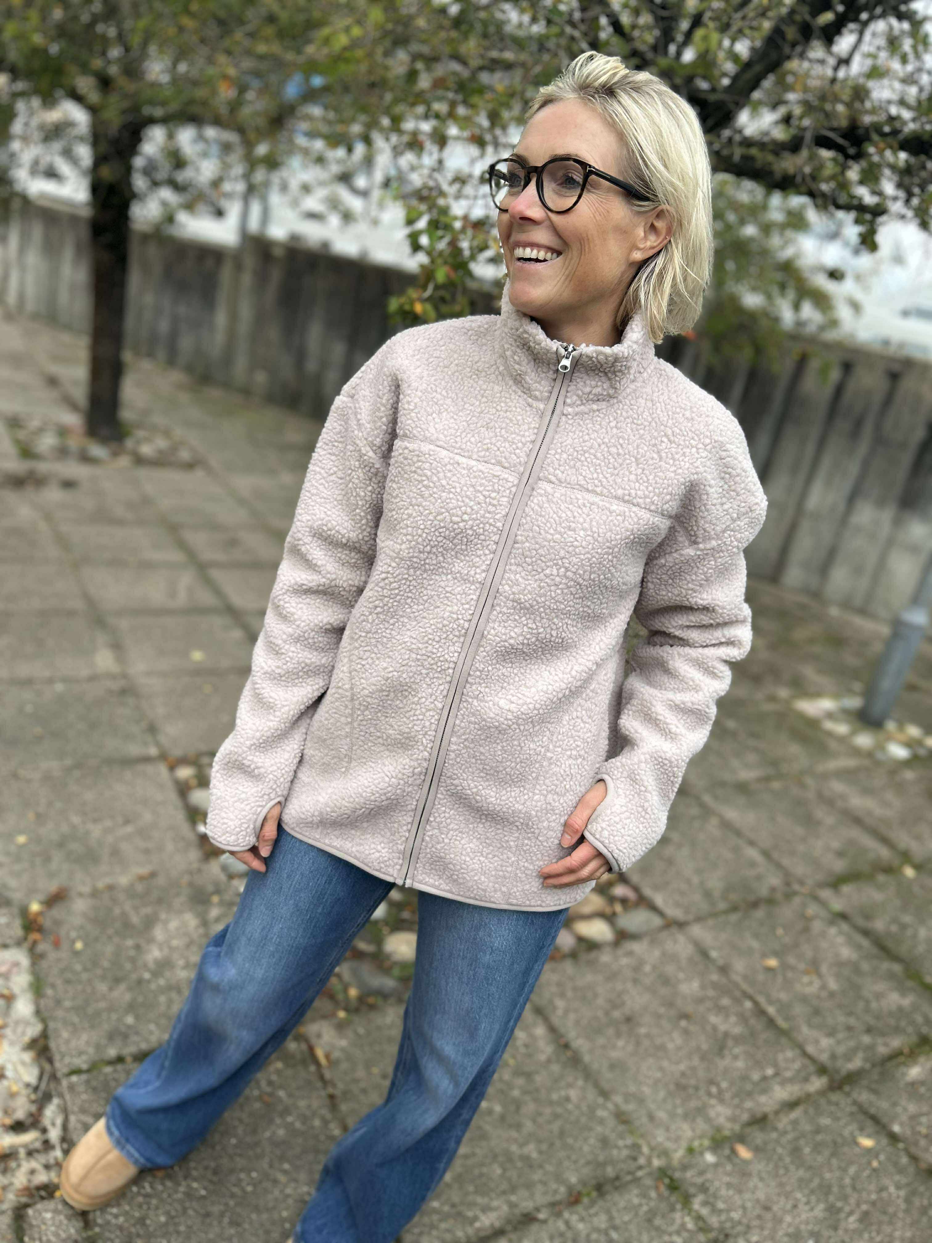 PCSADIA Jacket - Silver Gray